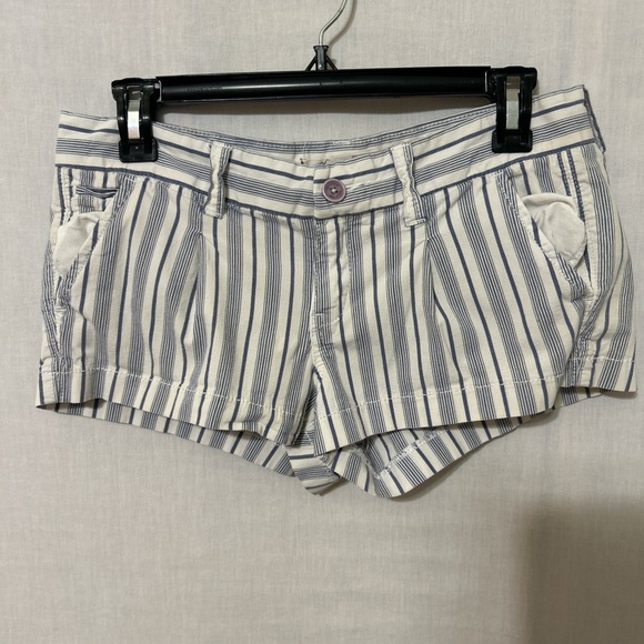 Striped Women's Shorts - Picture 2 of 4